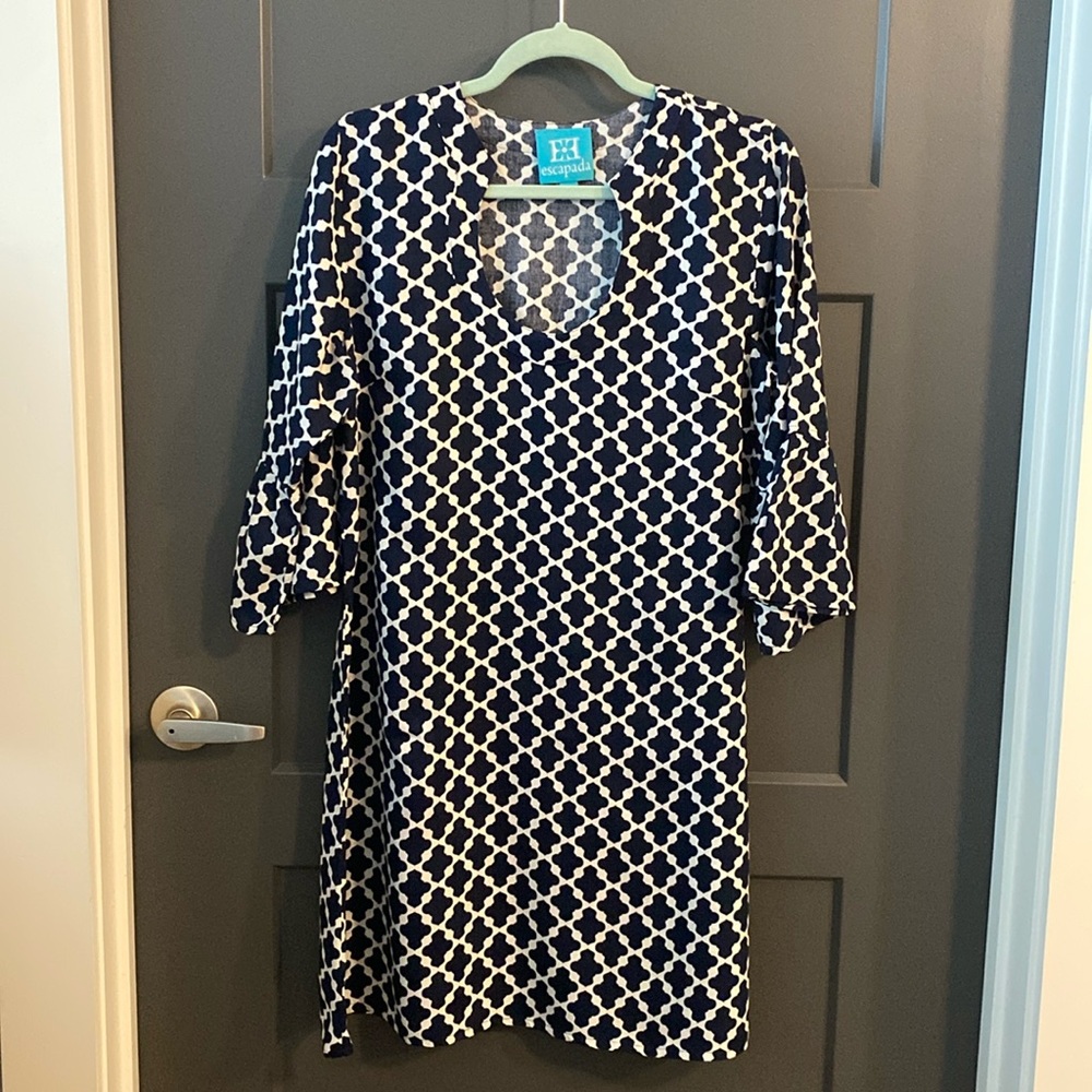 CLOSET CLEAR OUT $10 Escapade Dress with Bell Sleeves